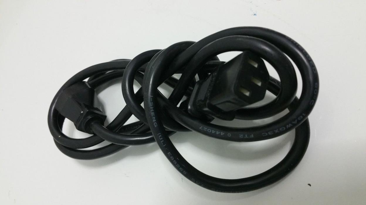 3 Prong Replacement AC Power Cord Cable for PC Desktop Dell XBox Cisco 6 FEET