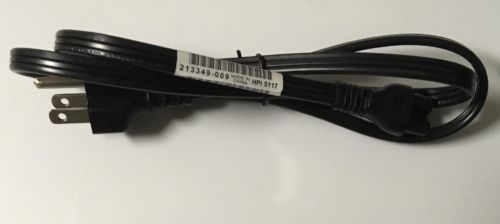 HP 213349-009 3 Ft 3 Prong AC Cable Power Cord 125V - Brand New - Genuine HP