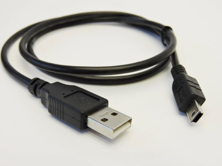 (LOT of 22) 3 Foot USB 2.0 A Male to Mini-B 5-pin Male Digital Camera DATA Cable