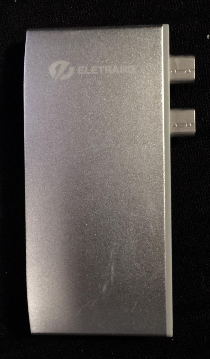 Eletrand Aluminum 7-in-1 USB C Hub Adapter - 4K HDMI Thunderbolt 3 - (25CB2)