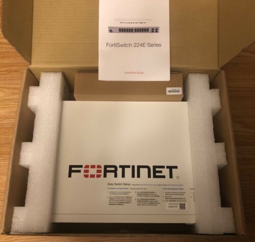 Fortinet FS-224E-POE Fortiswitch 224E-Poe - Switch - L3 - Managed - 12 X 10/100/