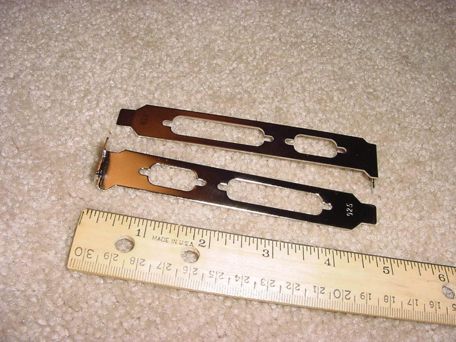 Computer Panel Bracket Assembly DB25 & DB-9 Pin Opening