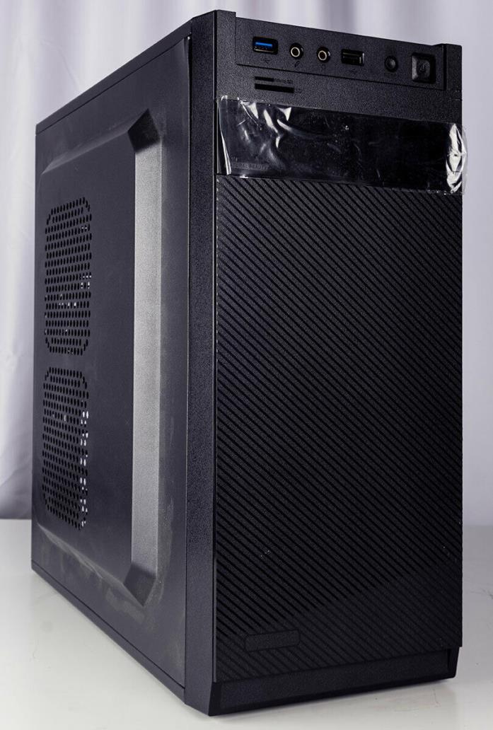 Soeyi Desktop Case S118 - Black Gaming Desktop Chassi/Case