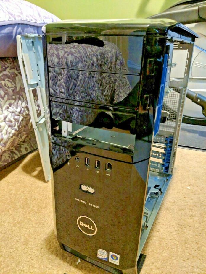 Dell XPS 430 Desktop PC Computer Case Chassis Bare bone Shell Plastics Tower