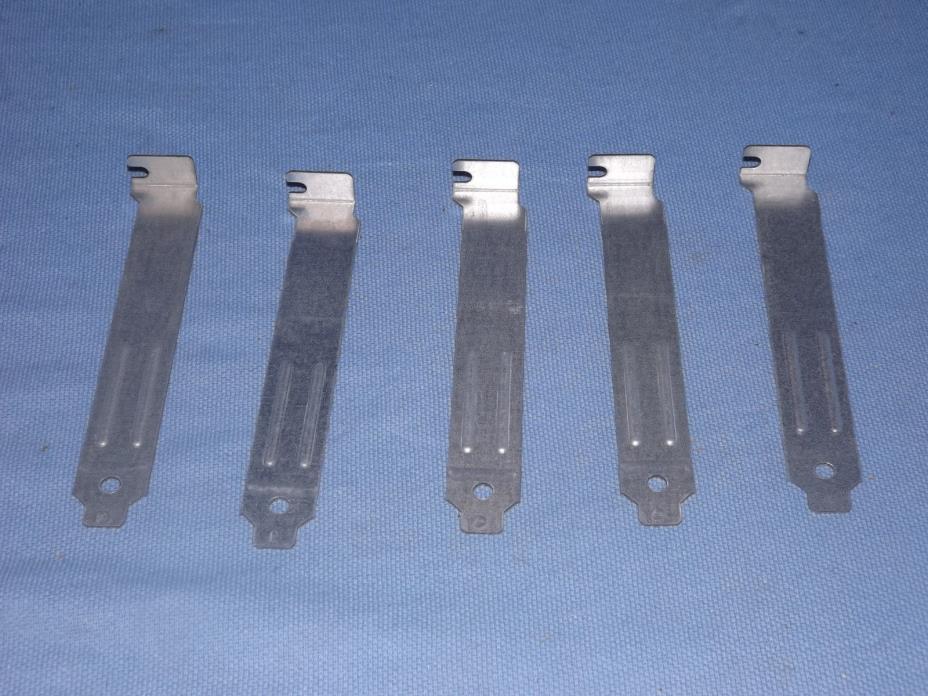 Computer case rear blank cover slot filler solid - Lot of 5! (A0375)