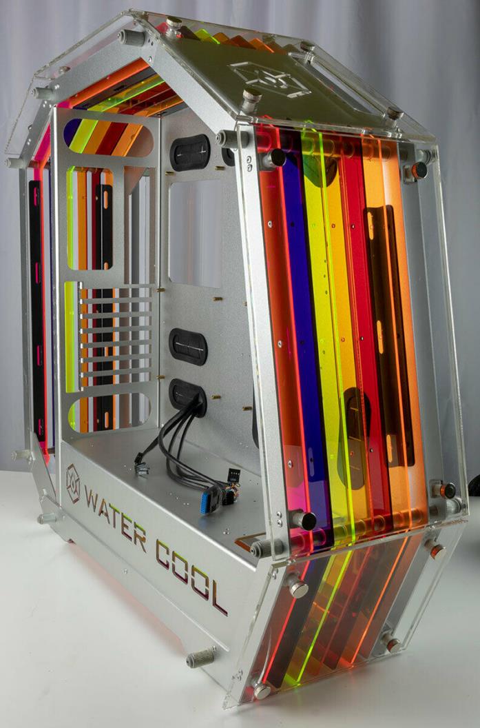 W1 Water-Cool Gaming Desktop Case/Chassis [Empty]