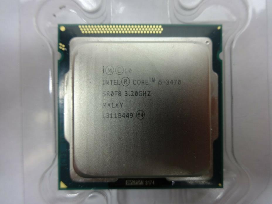 Intel Core i5-3470 @ 3.20GHz 6MB 5 GT/s DMI Socket FCLGA1155 SR0T8 CPU