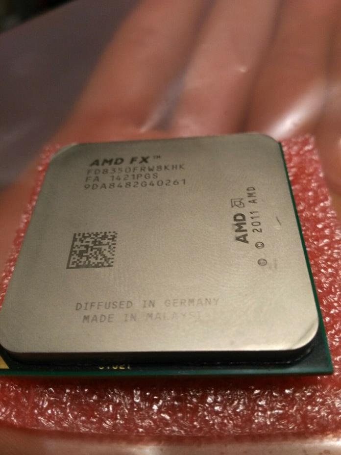 AMD FX-8350  8-Core 4.0 GHz (4.2 GHz Turbo) Socket AM3+ 125W CPU