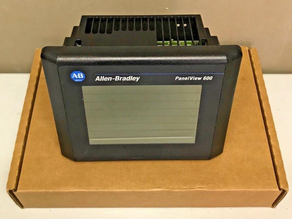 Allen Bradley 2711-T6C16L1 /A PanelView 600 Color Touch RS-232 (DF1) DC