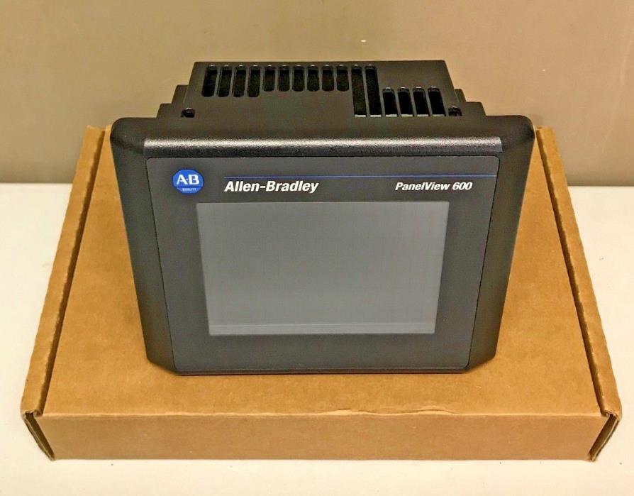 Excellent Allen Bradley 2711-T6C16L1 /B PanelView 600 Color Touch RS-232 (DF1)