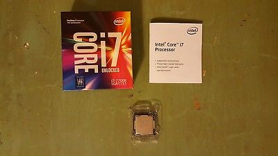 Intel Quad Core i7-7700K 4.2GHz LGA1151 91W Kaby Lake Retail CPU BX80677I77700K