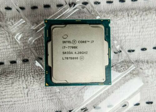 Intel Core i7-7700K Processor 4.20 GHz Quad-Core CPU Great Condition