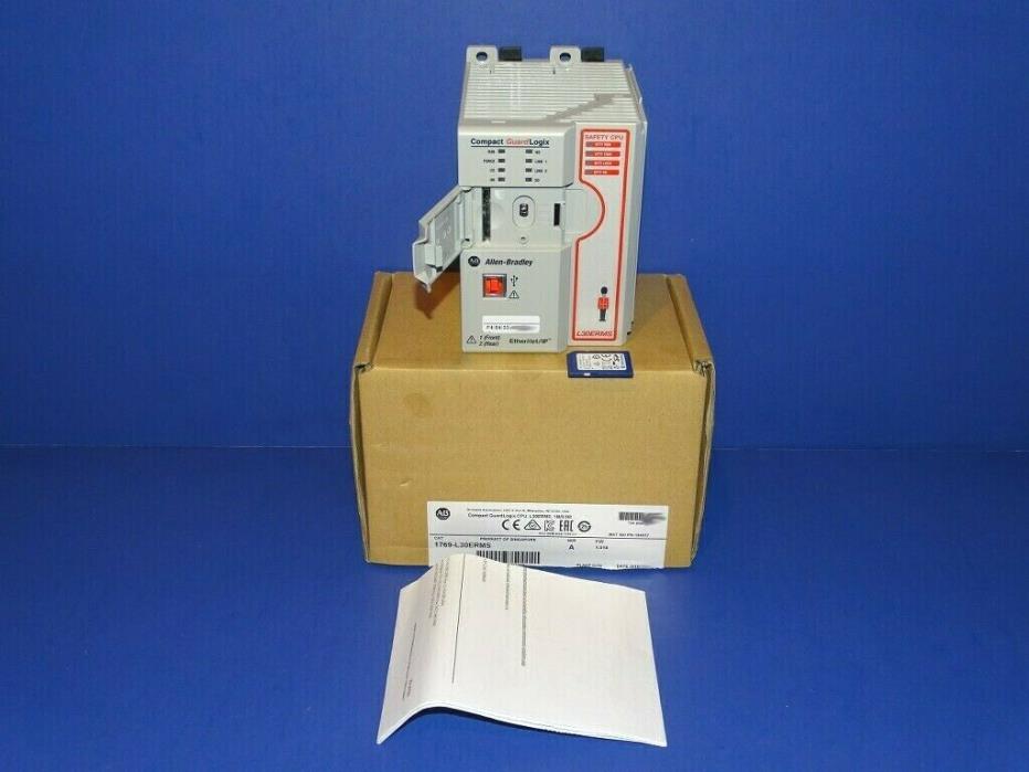 2018 Allen Bradley 1769-L30ERMS /A GuardLogix Processor ORIGINAL FIRMWARE 1.014