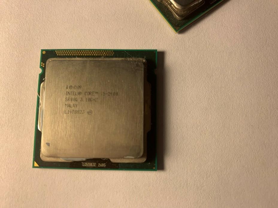 Intel Core i5-2400 3.10GHz Quad Core CPU (Lot of 3)