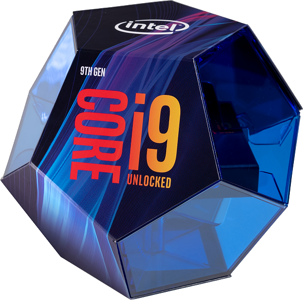 Intel Core i9-9900K  8-Core, 16-Thread, 3.6/5.0 GHz Base/Turbo BX80684I99900K