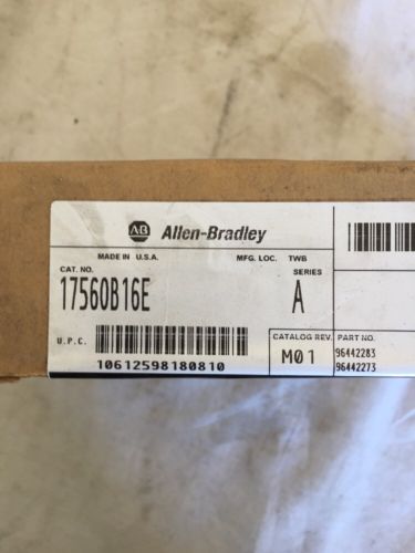 New Factory Sealed Allen-Bradley 1756-OB16E Series A