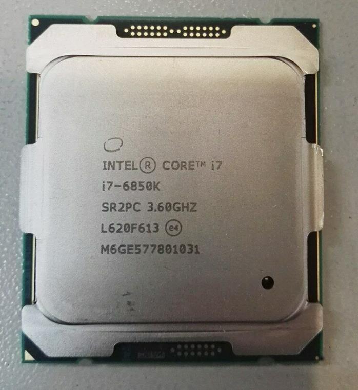 Intel Core i7-6850K 3.6GHz Six Core Processor