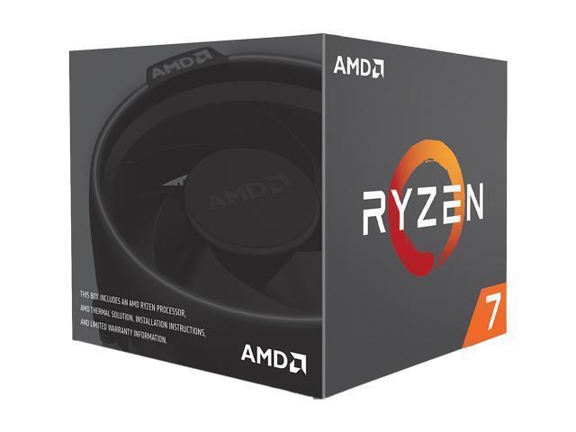 AMD RYZEN 7 1700 8-Core 3.0 GHz (3.7 GHz Turbo) Socket AM4 65W YD1700BBAEBOX NEW