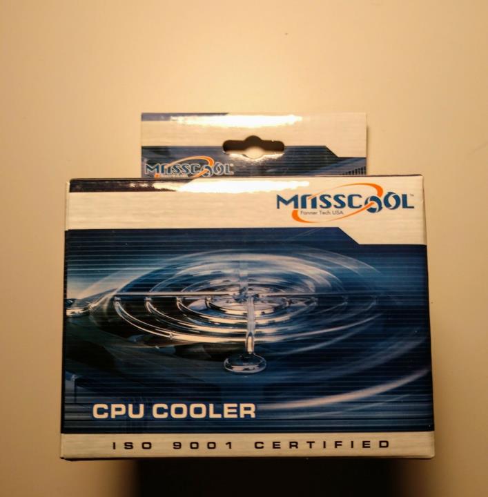 Masscool 5F9001B1H3 Socket AM2 Phenom Ready Ball Bearing CPU Cooler Heatsink