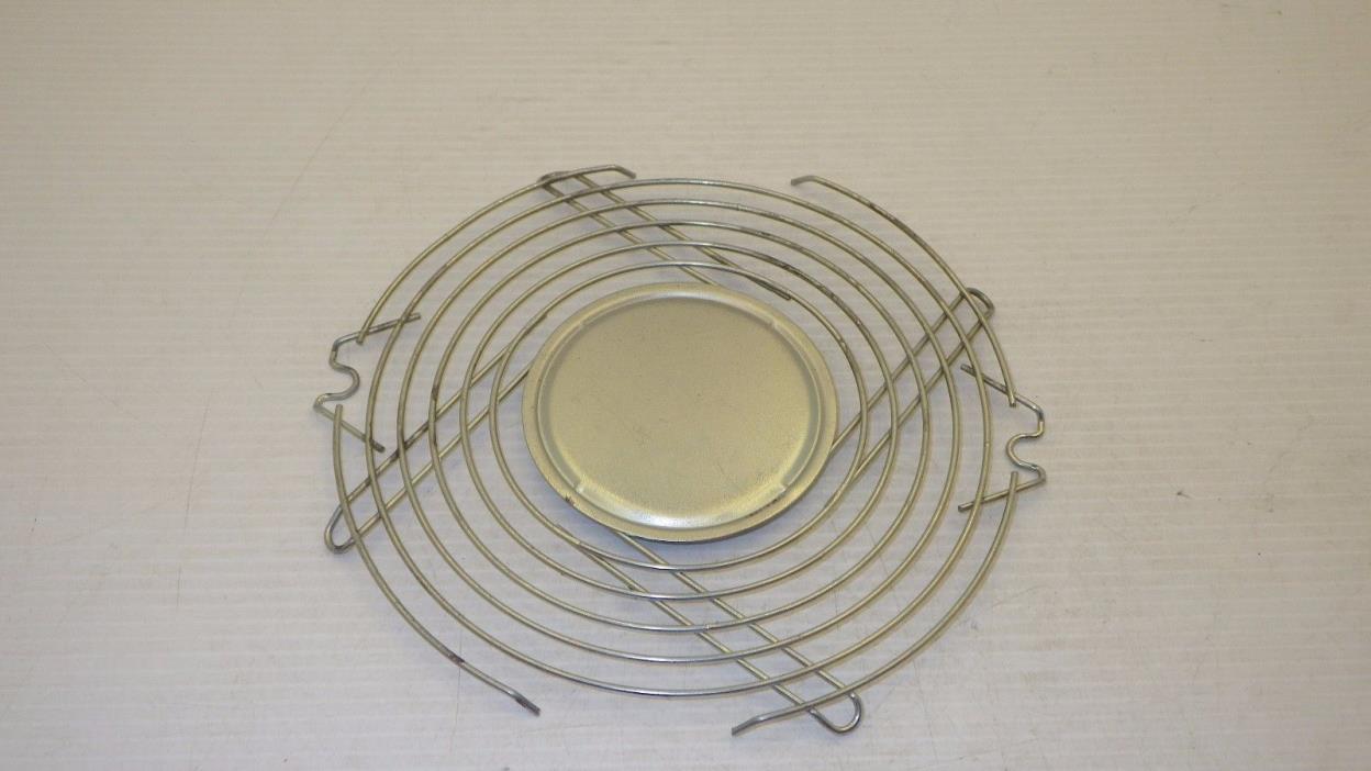 METAL CHROME FAN GRILL 165MM CENTER HOLE TO HOLE 170mm DIA GRILL