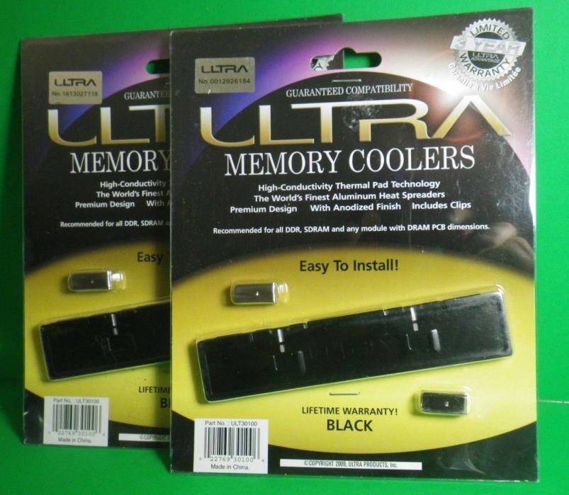 Ultra Thermax 3 Memory Cooler ULT30100 SDRAM, DDR (SET OF 2)