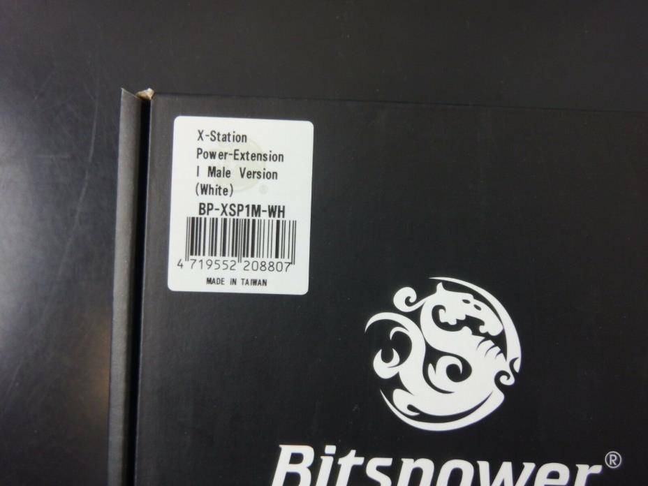 Bitspower X-Station Power-Extension I - Male Version - White  #8018