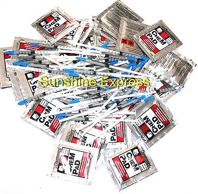 50 x 1 Gram Syringe G-751 Shin-Etsu Thermal Grease + 50 Presaturated Wipes