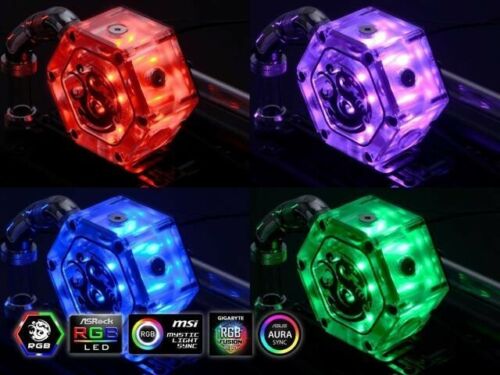 Water Cooling Systems Bitspower Hexagon 34 with Digital RGB (BP-WTH34AC-DRGB)
