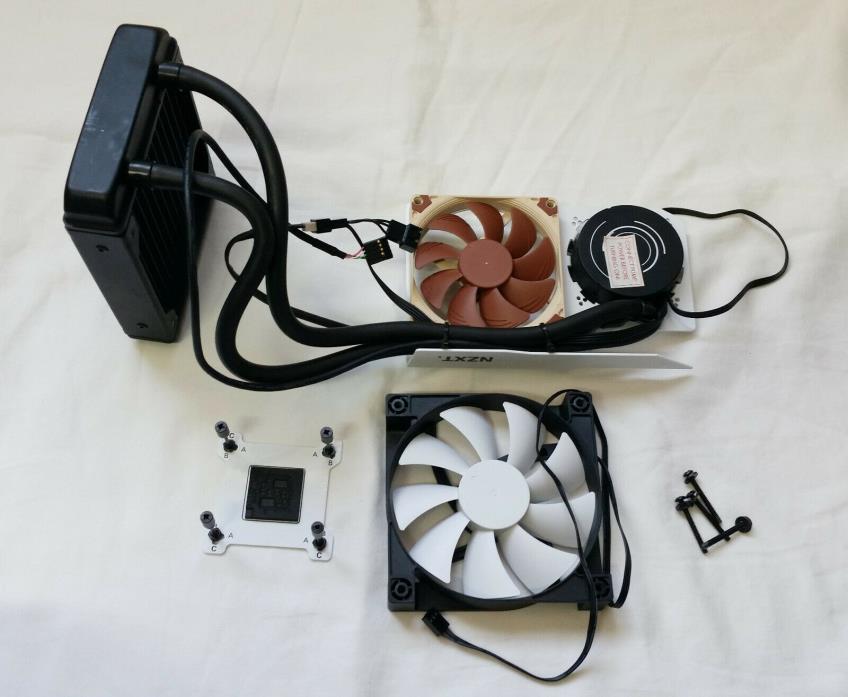 NZXT Kraken X31 & G10 CPU/GPU Closed Loop Liquid Cooler Unit w/ Noctua 92mm Fan