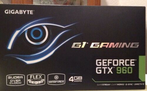 Gigabyte Technology NVIDIA GeForce GTX 960 -4GD - 4 GB GDDR5 OC Card