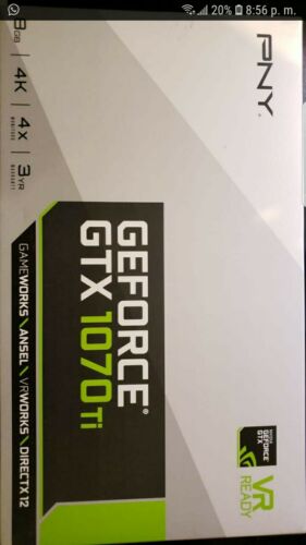 PNY  NVIDIA GEFORCE GTX 1070 TI 8GB GRAPHICS CARD | FACTORY SEALED