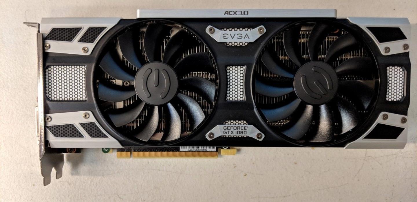 EVGA GeForce GTX 1080 FTW  8GB 256-Bit GDDR5X (08G-P4-6284-KR) #EB5038