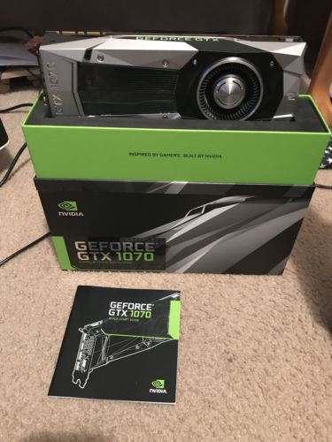 Nvidia GeForce GTX 1070 Founders Edition 8GB GDDR5 8Gbps With Box