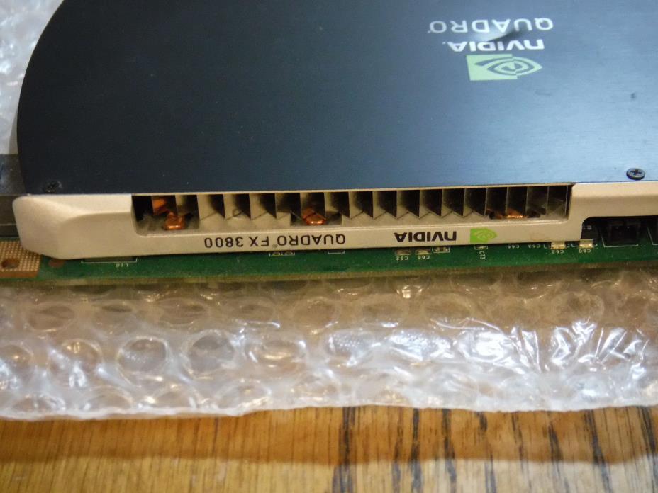 NVIDIA Quadro FX 3800 (0X9YDW) 1GB GDDR3 DVI Video Card DISPLAY PORT