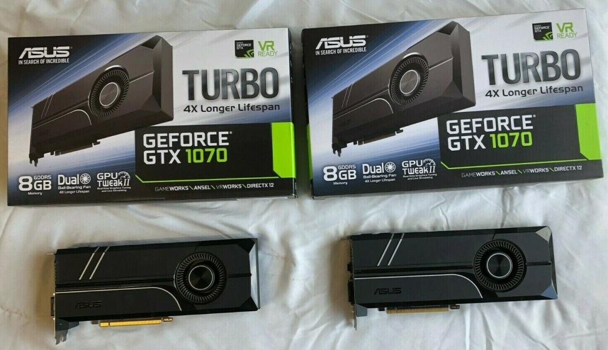 ASUS NVIDIA GeForce GTX 1070 8GB GPU Mining Gaming-ETH ASIC Killer- btc ltc