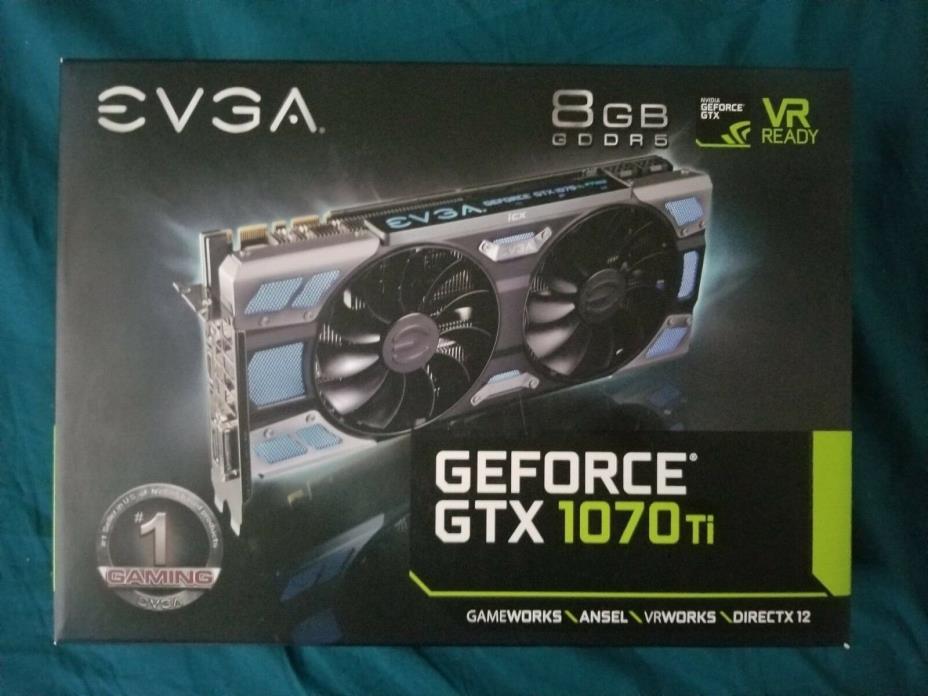 NVIDIA EVGA 1070 ti FTW2 8 gig