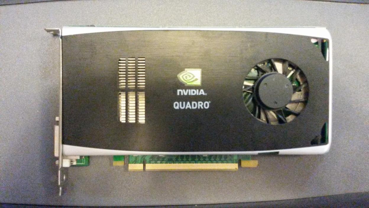 P418M 0P418M DELL NVIDIA QUADRO FX 1800 768 MB PCI-E VIDEO CARD