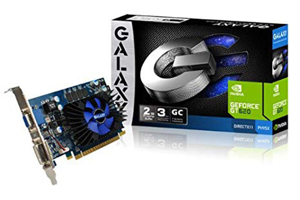Galaxy NVIDIA GeForce GT 620 GC 2 GB DDR3 PCI Express 2.0 DVI/VGA