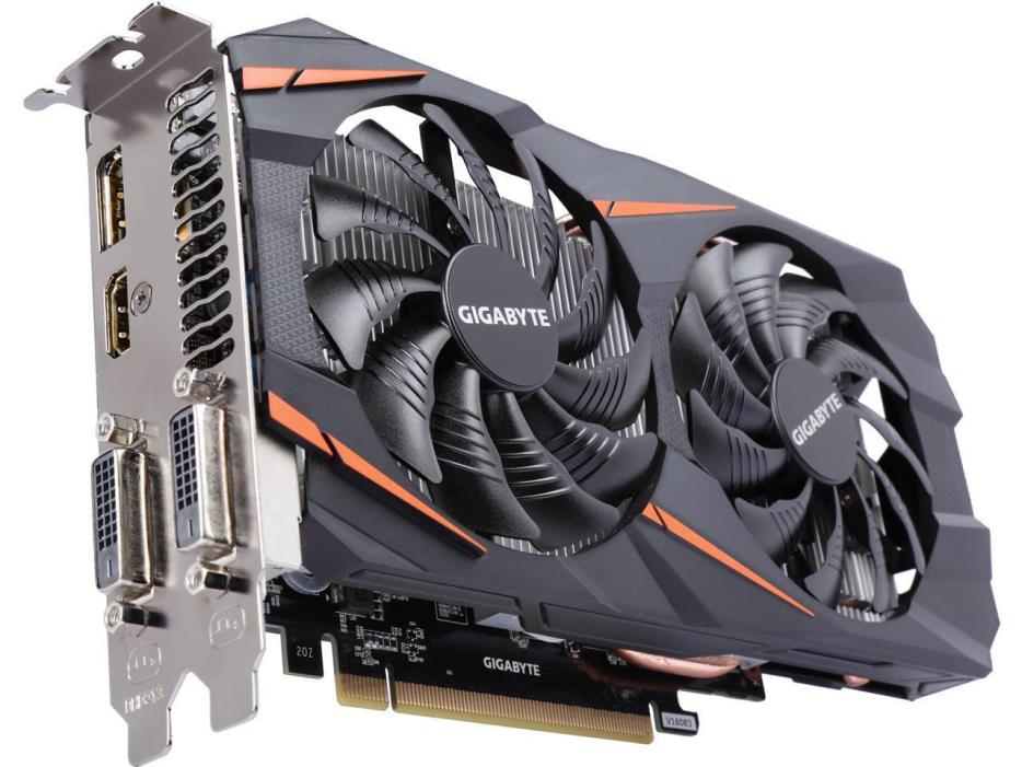 Gigabyte NVIDIA GeForce GTX 1060 3GB Video Card GV-N1060WF2OC-3GD - Excellent