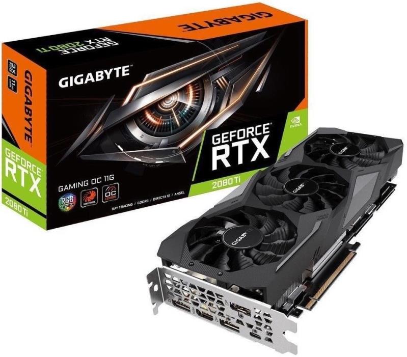 GIGABYTE GeForce RTX 2080 Ti GAMING OC 11G Video Card, GV-N208TGAMING - Preorder