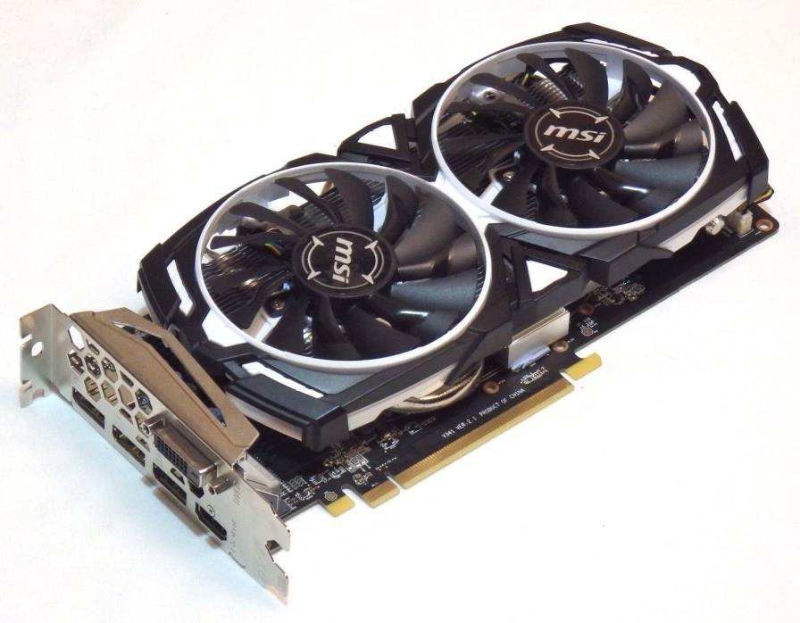 AMD MSI Radeon RX 470 ARMOR OC 4GB 4G 256-bit GDDR5 PCI-E Graphics Card