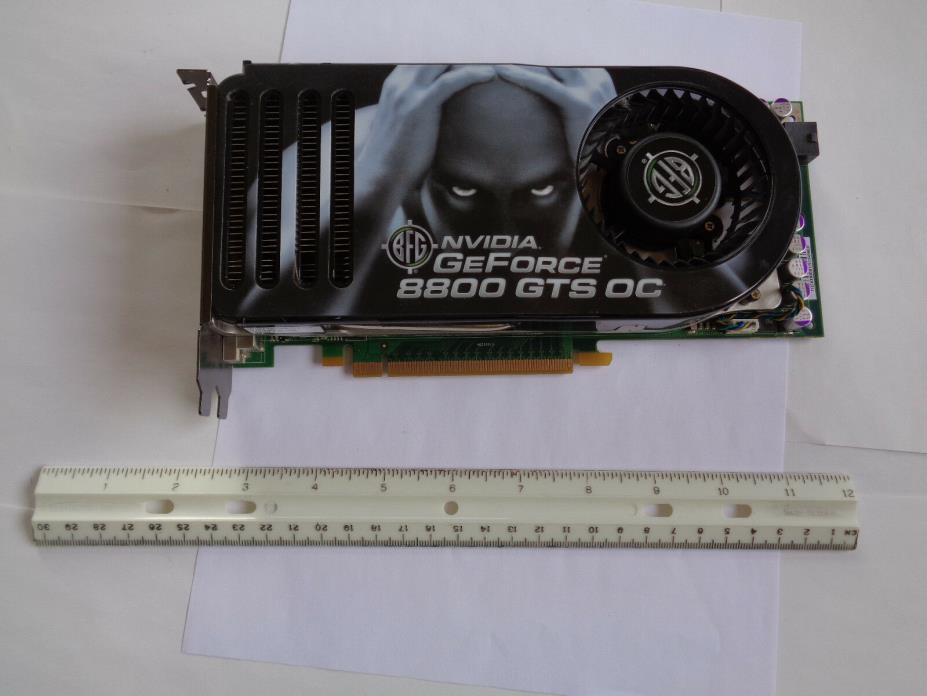 BFG GeForce 8800 GTS OC Video Card, PCIE-16X