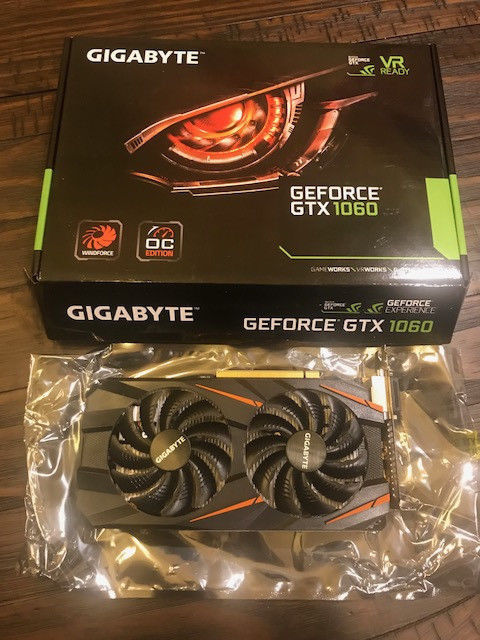 GIGABYTE GeForce GTX 1060 Windforce 6GB Graphic Card