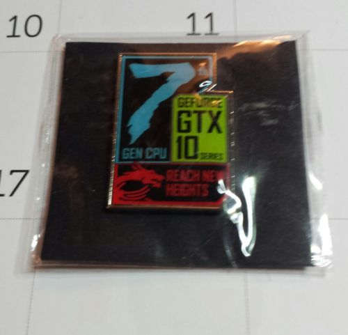 7th GEN CPU GeForce GTX 10 series . Reach New Heights Pin