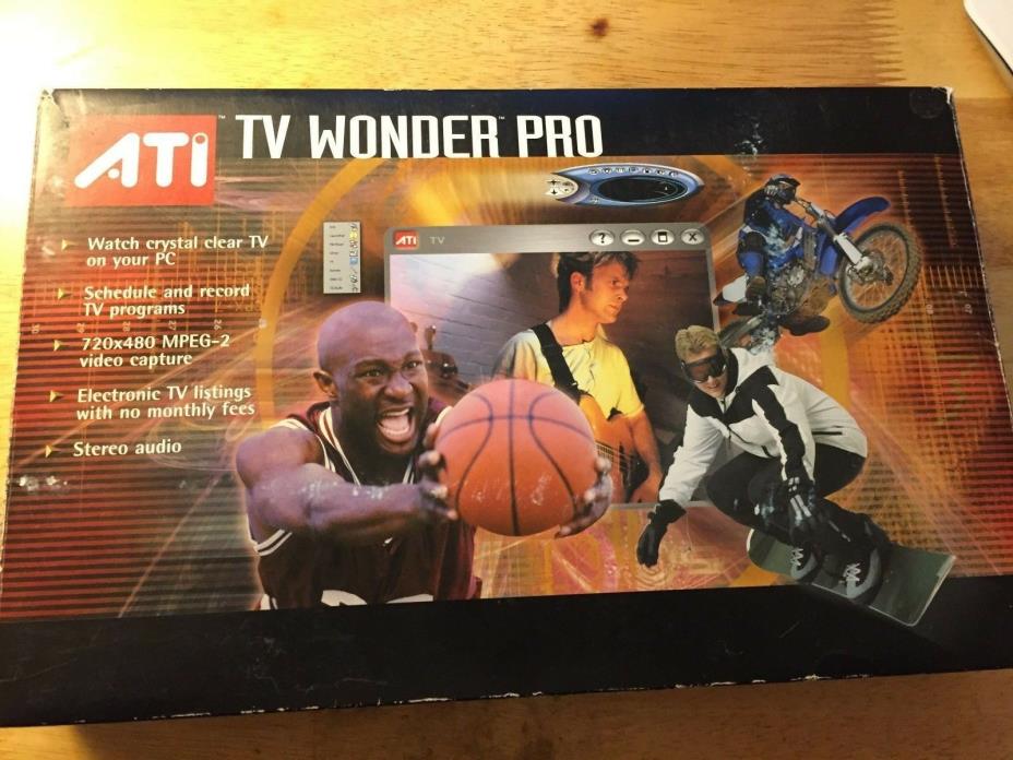 ATI TV Wonder Pro 125 Channel TV Tuner PCI Card