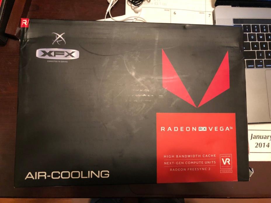 XFX Radeon RX VEGA 56 GPU RX-VEGMLBFX6 SAMSUNG 8GB HBM2