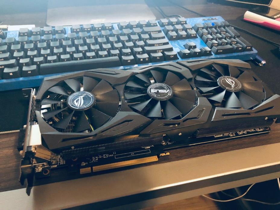 ASUS Radeon RX 480 ROG STRIX GAMING OC 8GB GDDR5 256-bit Video Card