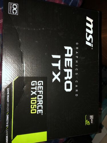 Msi Aero Itx Geforce Gtx 1050ti Graphics Card 2gb