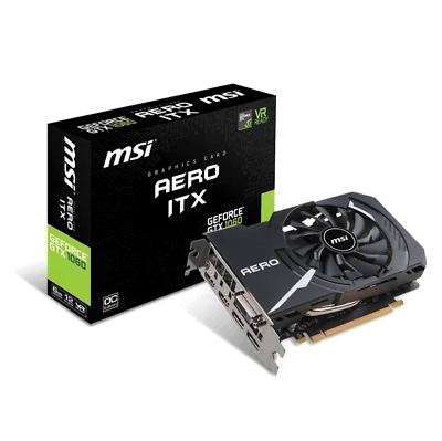 MSI NVIDIA GeForce GTX 1060 AERO ITX 6G OC DVI/2HDMI/2DP PCI-E