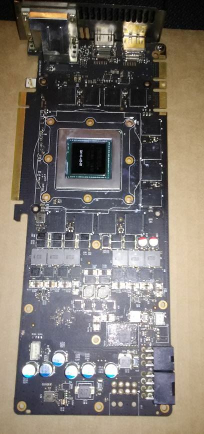 AS-IS Zotac AMP! Nvidia Geforce GTX 780 ti 3 GB (NO COOLER)
